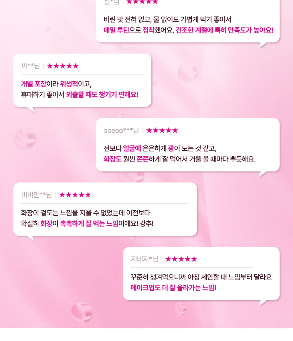 [이시안 PICK] 비비랩 화이트 콜라겐 18+2/30포 (20일/30일분) 상세페이지 5